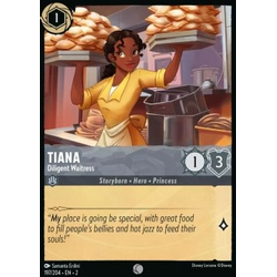 Lorcana Löskort: Rise of the Floodborn: Tiana - Diligent Waitress (Foil)