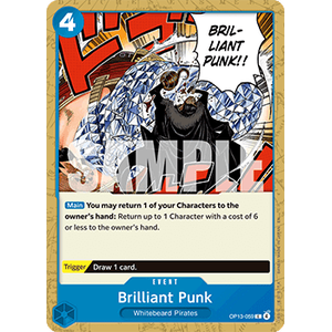 One Piece Löskort: Carrying on his Will: Brilliant Punk