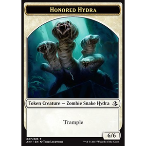 Magic löskort: Amonkhet: Honored Hydra Token