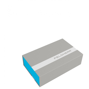 Feldherr Magnetic Lock Box half-size 75mm blue empty