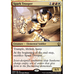 Magic löskort: Guild Kits: Spark Trooper
