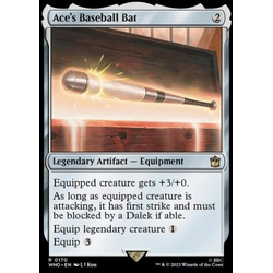 Magic löskort: Universes Beyond: Doctor Who: Ace's Baseball Bat