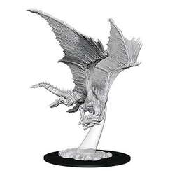 Nolzur's Marvelous Miniatures (unpainted): Young Bronze Dragon