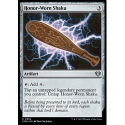 Magic löskort: Commander Masters: Honor-Worn Shaku