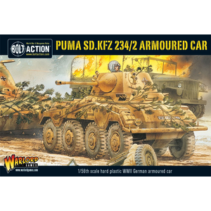German Puma Sd.Kfz 234/2 Armoured Car (plastic)