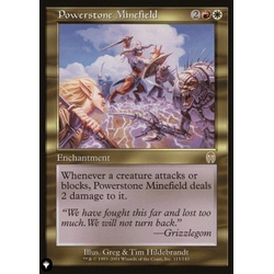 Magic löskort: The List: Powerstone Minefield