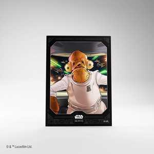 Card Sleeves Standard Art "Star Wars: Unlimited - Admiral Ackbar" (60) (GameGenic)