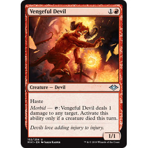 Magic löskort: Modern Horizons: Vengeful Devil