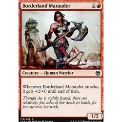 Magic löskort: Iconic Masters: Borderland Marauder