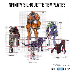 Infinity Silhouette Templates Set 1- 7