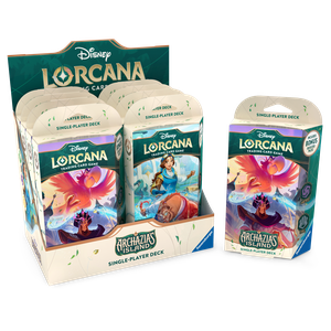 Disney Lorcana TCG: Archazia’s Island Starter Deck - Iago & Jafar