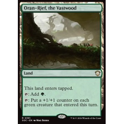 Magic löskort: Commander: Secrets of Strixhaven: Oran-Rief, the Vastwood