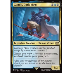 Magic löskort: Magic: The Gathering - FINAL FANTASY: Xande, Dark Mage (V.2)