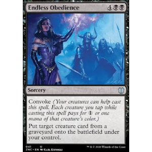 Magic löskort: Zendikar Rising Commander Decks: Endless Obedience