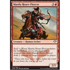 Magic löskort: Duel Decks: Speed vs. Cunning: Mardu Heart-Piercer