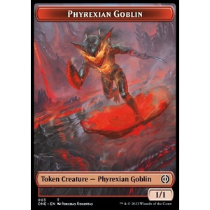 Magic löskort: Phyrexia: All Will Be One: Phyrexian Goblin Token