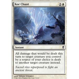 Magic löskort: Conspiracy: Kor Chant