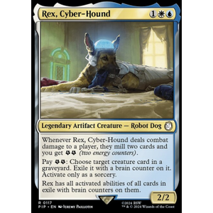 Magic löskort: Universes Beyond: Fallout: Rex, Cyber-Hound