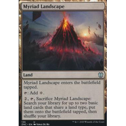 Magic löskort: Zendikar Rising Commander Decks: Myriad Landscape