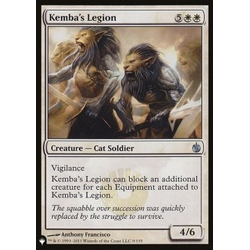 Magic löskort: The List: Kemba's Legion