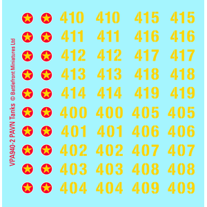 PAVN Decal Sheets (4)