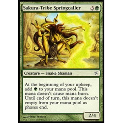 Magic löskort: Betrayers of Kamigawa: Sakura-Tribe Springcaller