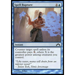 Magic löskort: Gatecrash: Spell Rupture