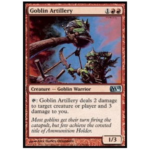 Magic löskort: Magic 2010: Goblin Artillery