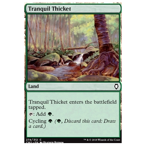 Magic löskort: Commander Anthology 2018: Tranquil Thicket