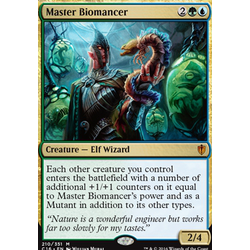 Magic löskort: Commander 2016: Master Biomancer