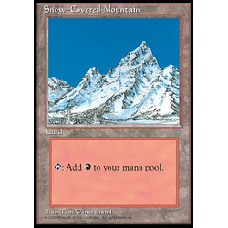 Magic löskort: Ice Age: Snow-Covered Mountain