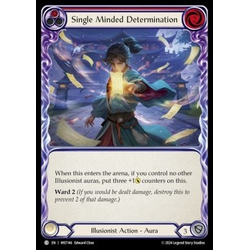 FaB Löskort: Part the Mistveil: Single Minded Determination (Red)