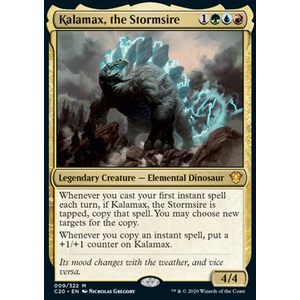 Magic löskort: Commander 2020: Kalamax, the Stormsire (Foil)