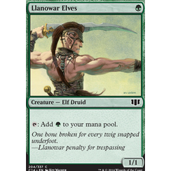 Magic löskort: Commander 2014: Llanowar Elves