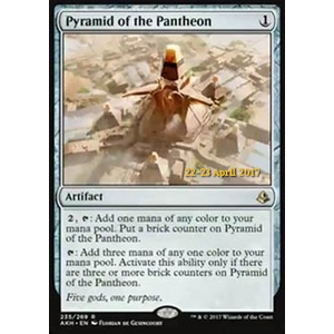 Magic löskort: Amonkhet: Pyramid of the Pantheon (Prerelease Foil)