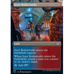 Magic löskort: Double Masters 2022: Izzet Boilerworks (Alternative Art)