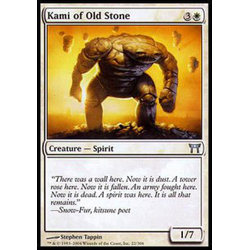 Magic löskort: Champions of Kamigawa: Kami of Old Stone