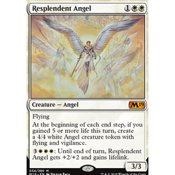 Magic löskort: Core Set 2019: Resplendent Angel