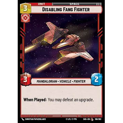 Star Wars: Unlimited Löskort: Shadows of the Galaxy: Disabling Fang Fighter