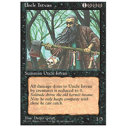 Magic löskort: 4th Edition: Uncle Istvan