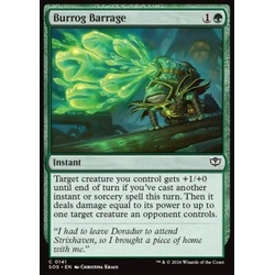 Magic löskort: Secrets of Strixhaven: Burrog Barrage