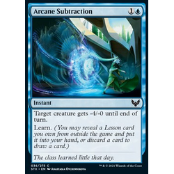 Magic Löskort: Strixhaven: School of Mages: Arcane Subtraction