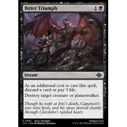 Magic löskort: The Lost Caverns of Ixalan: Bitter Triumph