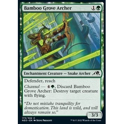 Magic löskort: Kamigawa: Neon Dynasty: Bamboo Grove Archer