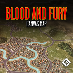 World At War 85: Blood and Fury Monster Canvas Maps