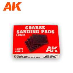 Coarse Sanding Pads 120 grit.4 units