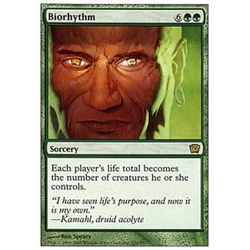 Magic löskort: 9th Edition: Biorhythm
