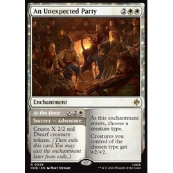 Magic löskort: The Hobbit: An Unexpected Party // At the Door (foil)