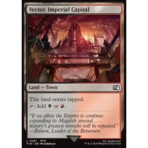 Magic löskort: Magic: The Gathering - FINAL FANTASY: Vector, Imperial Capital