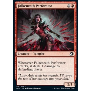 Magic löskort: Innistrad: Midnight Hunt: Falkenrath Perforator